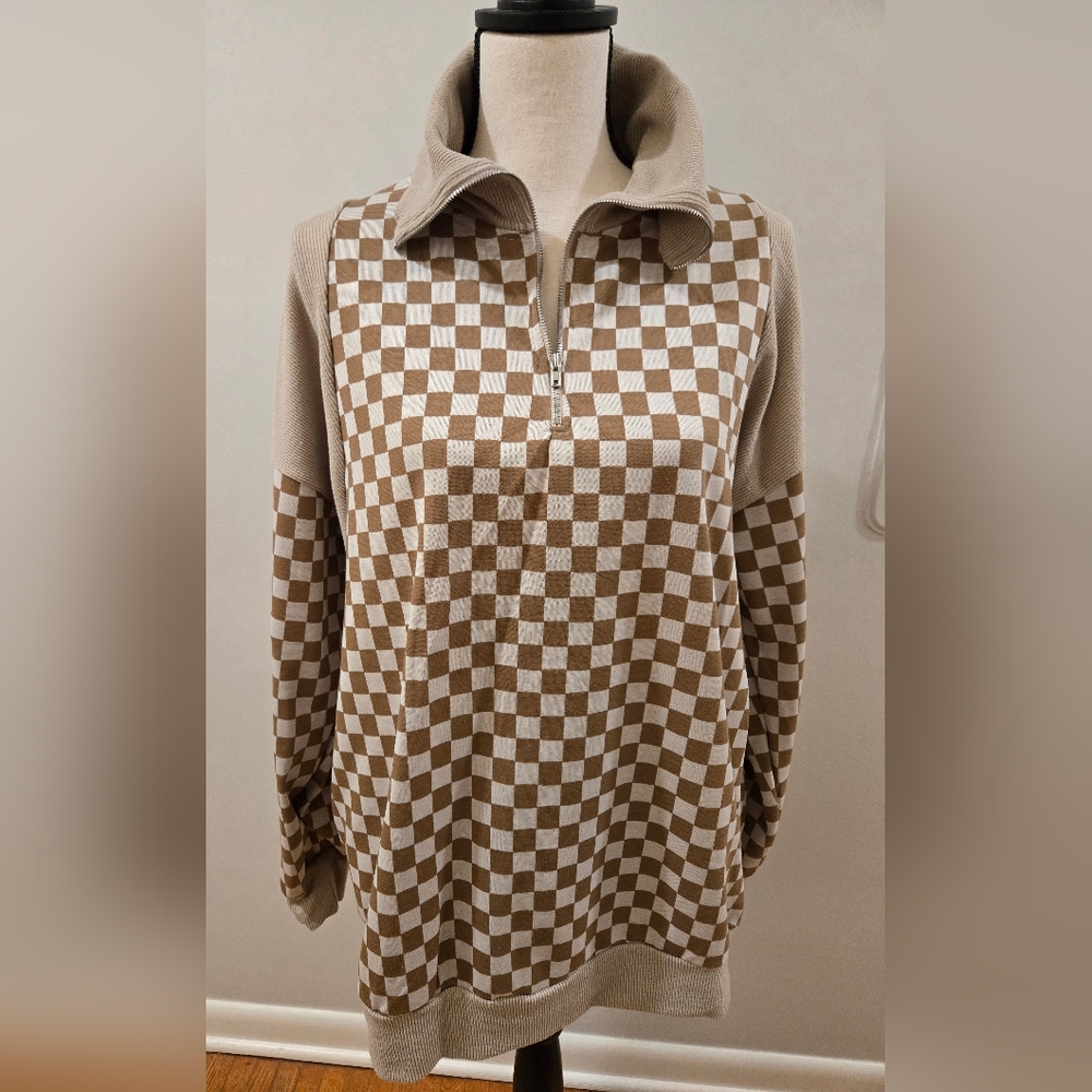 Quarter Zip Pull Over NWOT - Picture 5 of 8